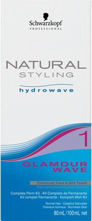 Schwarzkopf Professional Natural Styling 1 Płyn Do Trwałej Ondulacji Do Włosy Naturalnych 80 ml