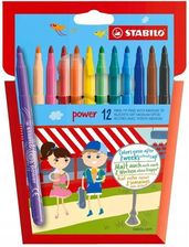 Zdjęcie Stabilo Flamastry Power 12 Kolorów Etui - Połaniec