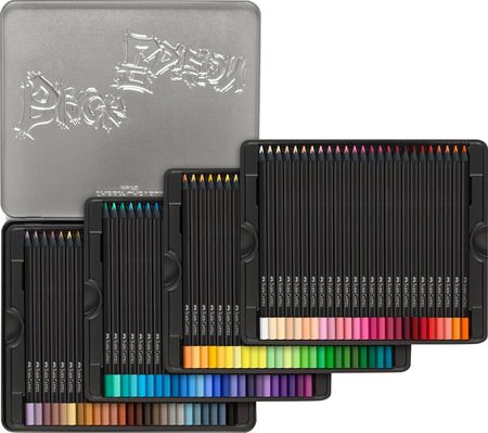Faber-Castell Kredki Trójkątne Black Edition 100 Kolorów Opakowanie Metalowe - zdjęcie 3