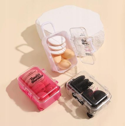 Clavier Tender Blender Mua Kit Zestaw Mini Aplikatorów Do Makijażu Czarny - zdjęcie 2