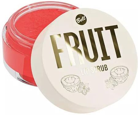 Bell Hypoallergenic Bell Fruit Wegański Peeling Do Ust 01 Tutti Frutti 5G