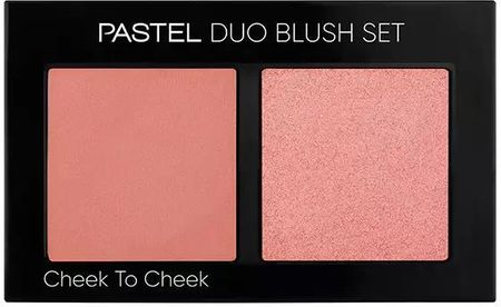Pastel Cosmetics Pastel Cheek To Cheek Duo Zestaw Różów Do Policzków 10 Hot Pink 8,6G