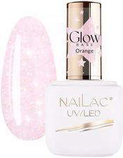 Zdjęcie Nailac Glow Base Baza Kauczukowa Orange 7Ml - Kraśnik