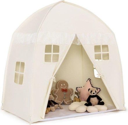 Costway Domek Namiot Dla Dzieci Do Zabawy Beżowy