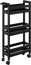 Zdjęcie 5Five Simply Smart Bardzo Wąski Regał Łazienkowy Na Kółkach, 3 Półki, Szer. 15Cm - Radzymin