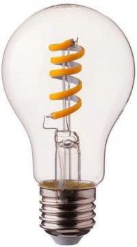 V-Tac Żarówka Led E27 4W Filament - Spiralna, Klosz: Transparentny, Ciepła, Barwa:3000K 217336 (Vtac217336)