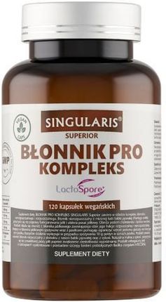 Singularis Błonnik Pro Kompleks Lactospore 120Kaps.
