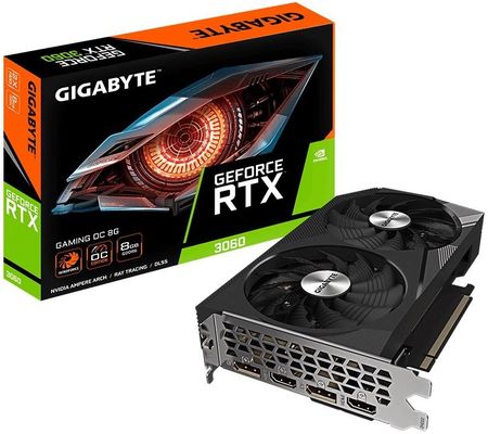 Gigabyte GeForce RTX 3060 Gaming OC 8GB GDDR6 (GV-N3060GAMING)