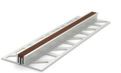 Listwa Aluminiowa Dylatacyjna Do Płytek 10mm 2,5M Szara ADW10