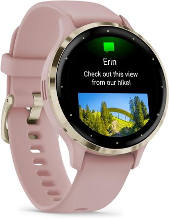 Garmin Venu 3S 41 мм рожевий (0100278503) - фото 5