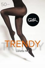 GATTA LORETTA 148 Rajstopy 50 DEN Nero / 2-S