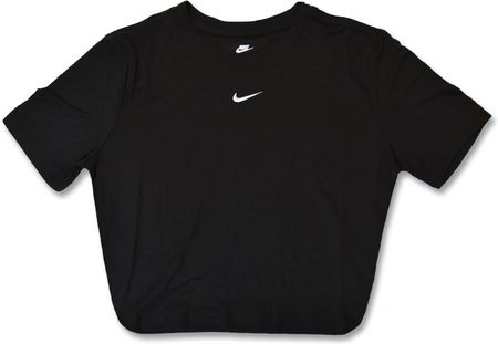 Koszulka Nike Essential Slim Crop Top Wmns Black/White - DD1328-010