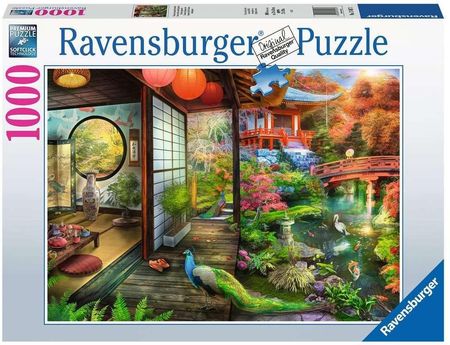 Ravensburger Puzzle 1000El. Japońska herbaciarnia