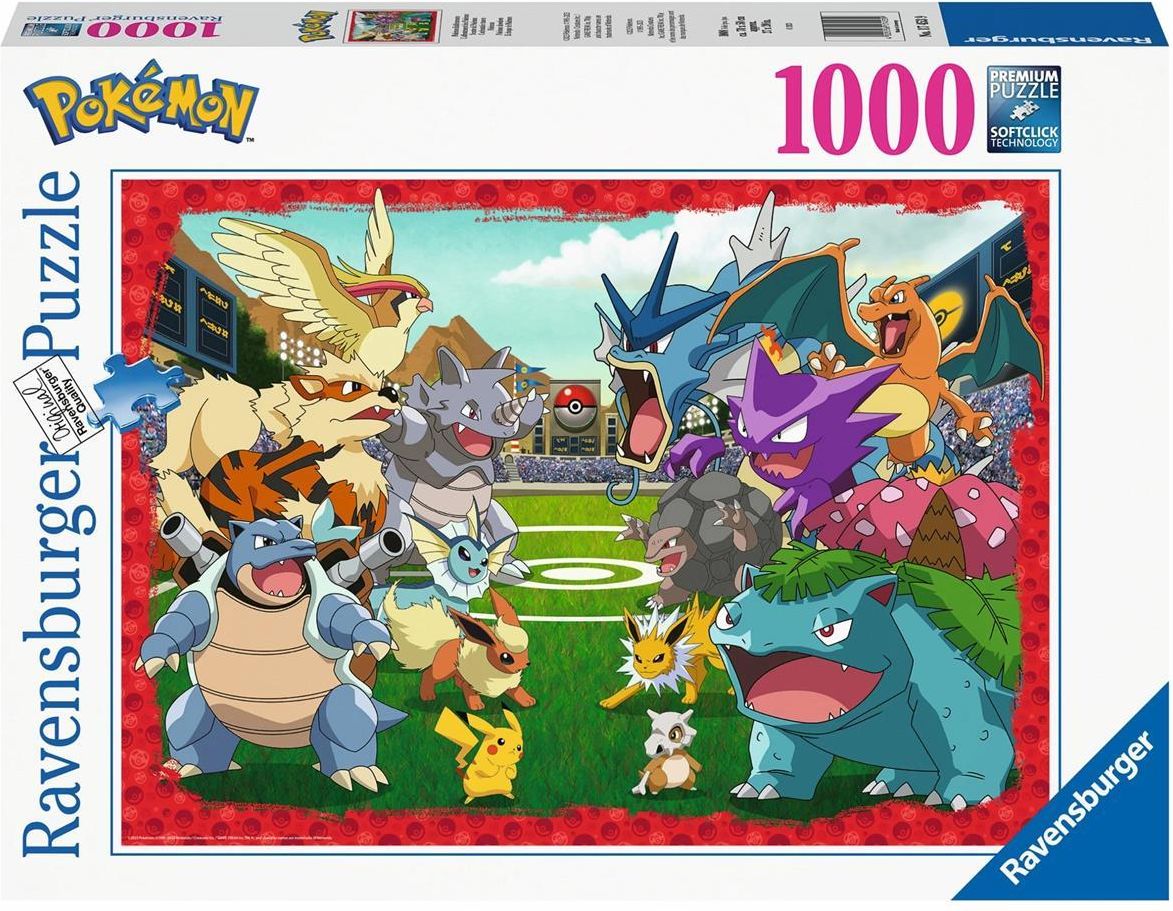 Ravensburger Puzzle 1000El. Pokemon Ostateczna Rozgrywka - Ceny i