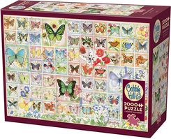 Zdjęcie Cobble Hill Puzzle 2000El. Motyle i kwiaty - Wrocław