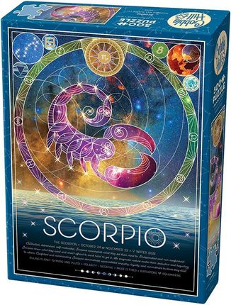 Cobble Hill Puzzle 500El. Znaki zodiaku Skorpion