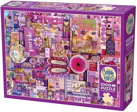 Cobble Hill Puzzle 1000El. Pomaluj mój świat na kolor... fiolet