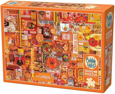 Cobble Hill Puzzle 1000El. Pomaluj mój świat na kolor pomarańcz.