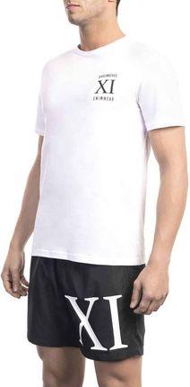 Koszulka T-shirt marki Bikkembergs Beachwear model BKK1MTS05 kolor Biały. Odzież Męskie. Sezon: