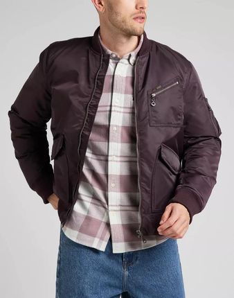 LEE BOMBER JACKET MĘSKA KURTKA PRZEJŚCIOWA VELVET L87GOS74