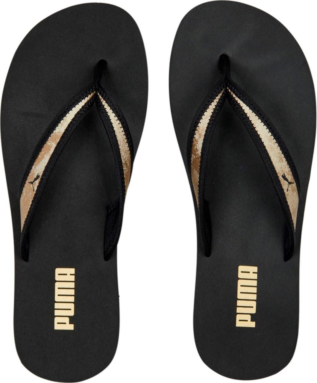 Japonki damskie Puma SANDY FLIP SPACE METALLICS czarne