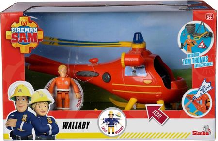 Simba Helikopter Strażak Sam Wallaby Z Figurką (WNSIMH0UC010038)