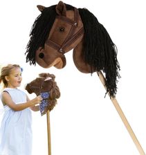 Zdjęcie Tootiny Koń Na Kiju Hobby Horse Brązowy Z Lejcami 80cm TTED03002 - Kruszwica