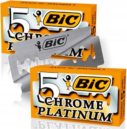 Bic Chrome Platinum Żyletki Do Maszynki 5 Szt. X 2