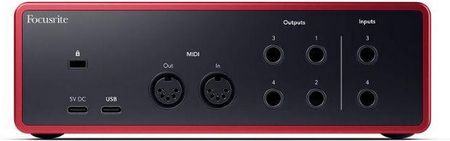 Focusrite Scarlett 4i4 オーディオインターフェイス Focusrite Scarlett 4i4 (4th Gen) 2in 2out オーディオ