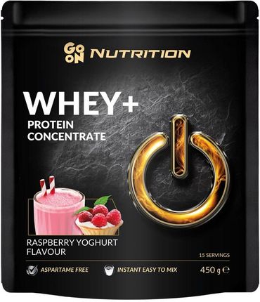 GO ON Nutrition Whey+ Protein Concentrate 450g Raspberry Yoghurt