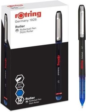 Rotring Pióro Kulkowe 0.7Mm Niebieskie (12Szt)