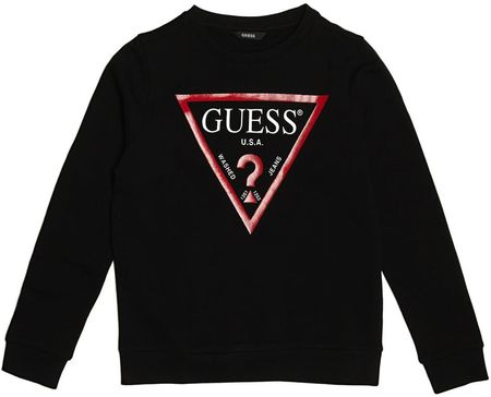 Dziecięca Bluza Guess LS Fleece_Core L73Q09Kaug0-Jblk – Czarny