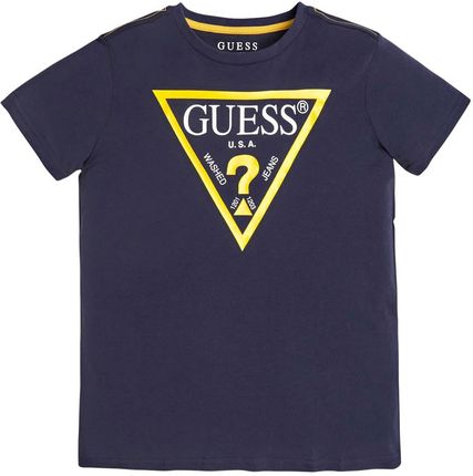Dziecięca Koszulka z krótkim rękawem Guess SS T-Shirt_Core L73I55K8Hm0-Dekb – Granatowy