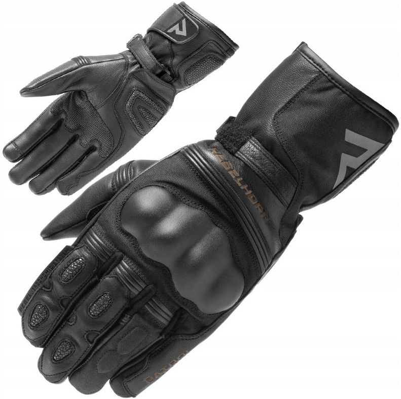 Rękawice motocyklowe Rebelhorn Damskie Długie Czarny Szary - Opinie i ...