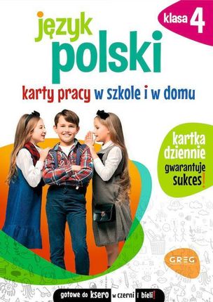 Język polski SP 4 Karty pracy w szkole i w domu - Karolina Cichocka