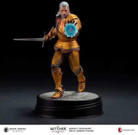 Dark Horse The Witcher 3 PVC Statue Geralt Toussaint Relic Armor 20cm