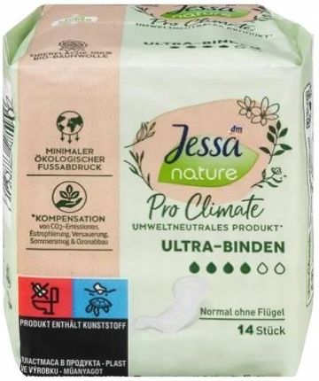 Jessa Ultra Binden Nature Podpaski 14 szt.