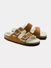 Zdjęcie Klapki Birkenstock Arizona Shearling Mink W 1001135 - Puszczykowo