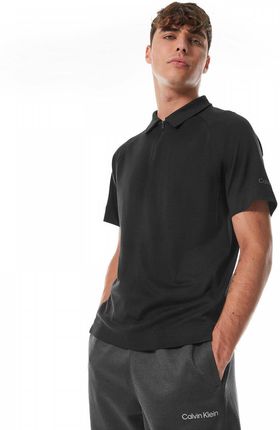 Męska koszulka polo Calvin Klein Men Sport 00GMS3K111 - czarna
