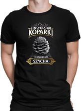 Ten operator koparki to największa szycha - męska koszulka na prezent dla operatora koparki - zdjęcie 1