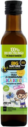Big Nature - olej dla dzieci z czarnuszki tłoczony na zimno, 250ml | WYSYŁAMY W 24H!