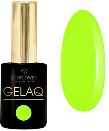 Sun Flower Gelaq Nr 309 Lakier Hybrydowy UV Neonowe Zielone Jabłuszko