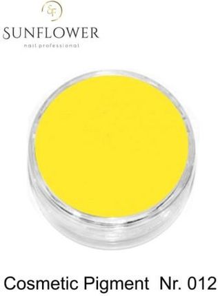 Sun Flower Cosmetic Pigment Cp012 Yellow Smokey Effect !