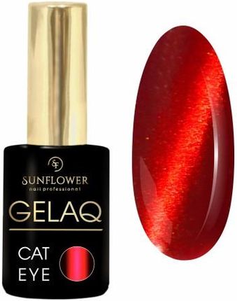 Sun Flower Gelaq Cat Eye Magnetic M06 Lakier Hybrydowy Magnetyczny Kocie Oko UV / Led