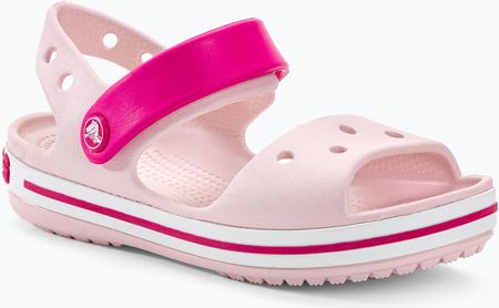 Sandały dziecięce Crocs Crockband Kids Sandalo barely pink/candy pink