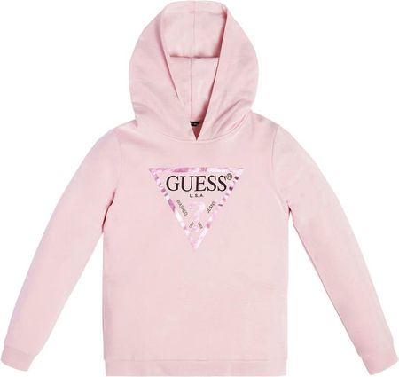 Dziecięca Bluza Guess Hooded LS Fleece_Core J83Q14Kaug0-G600 – Różowy