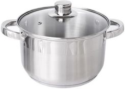 Zdjęcie Garnek nierdzewny 24 cm 6L Koral indukcja 1755 - Lipsk