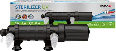Aquael Sterylizator Lampa Uv-C Ps-9 2.0 Do Akwarium Oczka Wodnego 9W