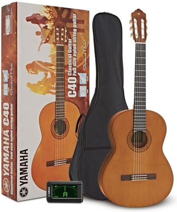 Yamaha C40II Pack Standard - gitara klasyczna 4/4 z akcesoriami