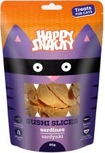 Zdjęcie Happy Snacky Przysmak Dla Kota Plasterki Sushi Z Sardynki 80g - Pilica